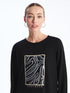 LC Waikiki Crew Neck Sequined Long Sleeve Women's Tunic